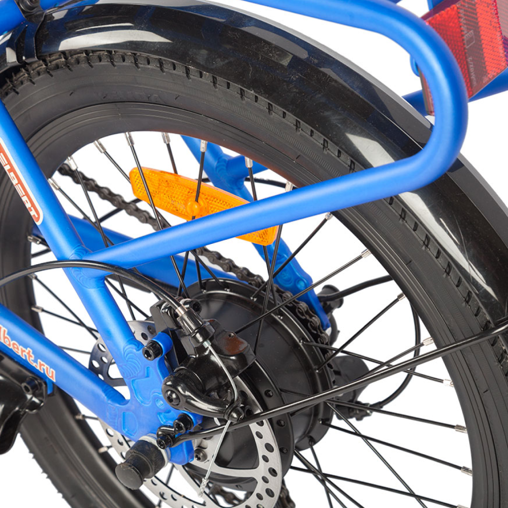 Электровелосипед Volteco Gelbert Dors 2 PRO Синий 11