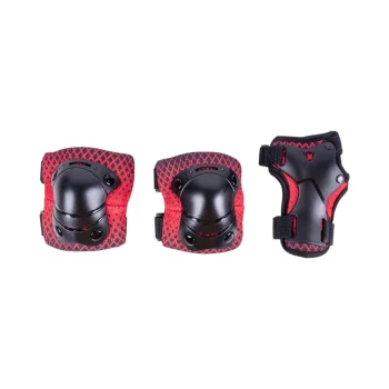 Набор защиты Tech Team Safe Fit Teens 1.0 Red (Красный) Размер XL
